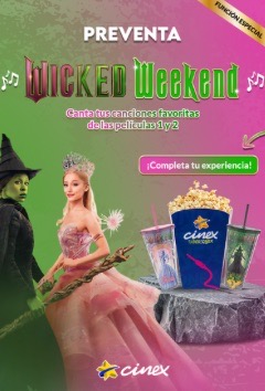 WICKED 1 Y 2 FUNCION DOBLE