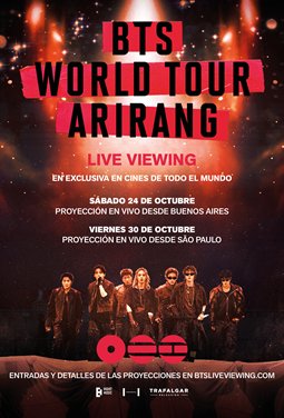 BTS WORLD TOUR ARIRANG SAO PAULO