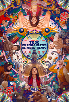 1) Poster de: TODO EN TODAS PARTES AL MISMO TIEMPO
