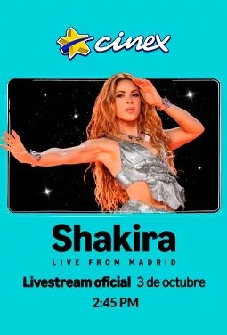 SHAKIRA LIVE FROM MADRID
