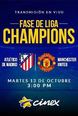 ATLETICO DE MADRID VS MANCHESTER UNITED